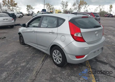 2016 Hyundai Accent Se z USA, uszkodzony, nr VIN KMHCT5AE4GU242879
